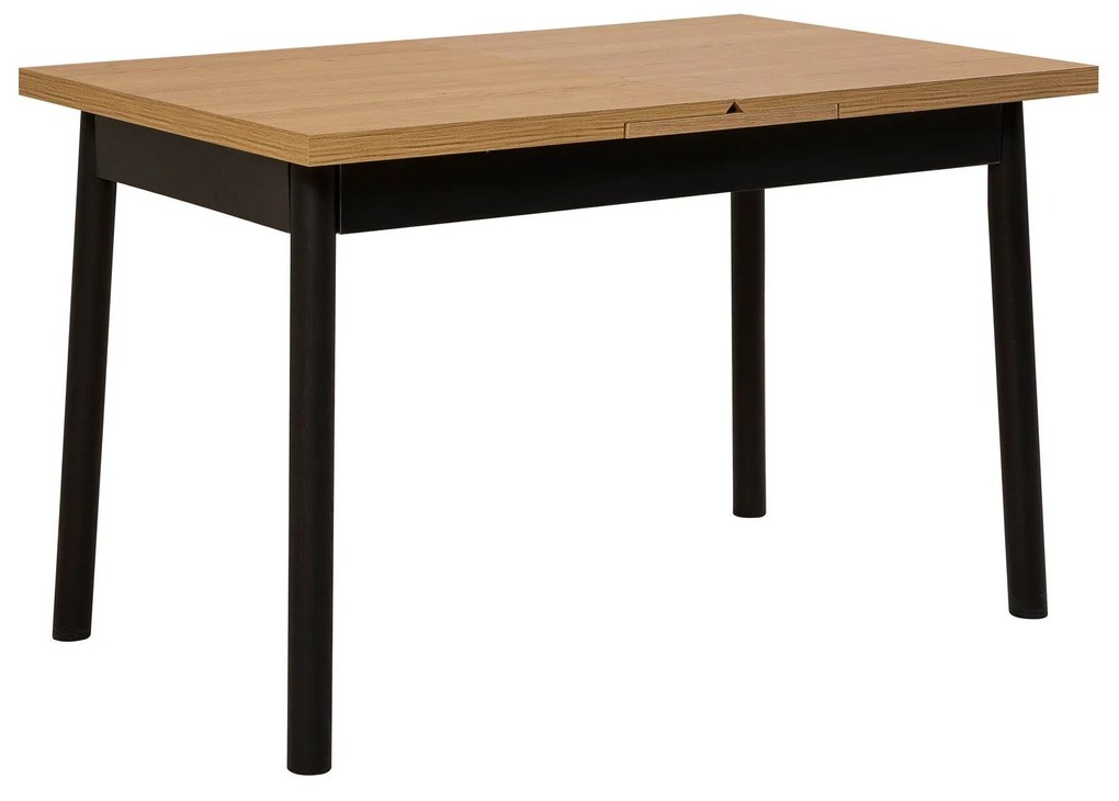 Mesa de Jantar Extensível Oliver – Preto – 120x77x75 cm