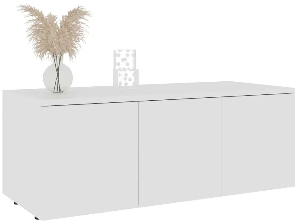 Móvel de TV 80x34x30 cm derivados de madeira branco