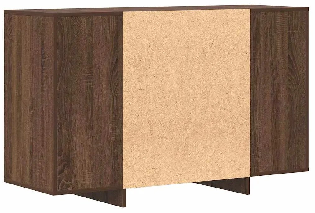 Sideboard Castanho Carvalho 120x41x75 cm Madeira engenheirada