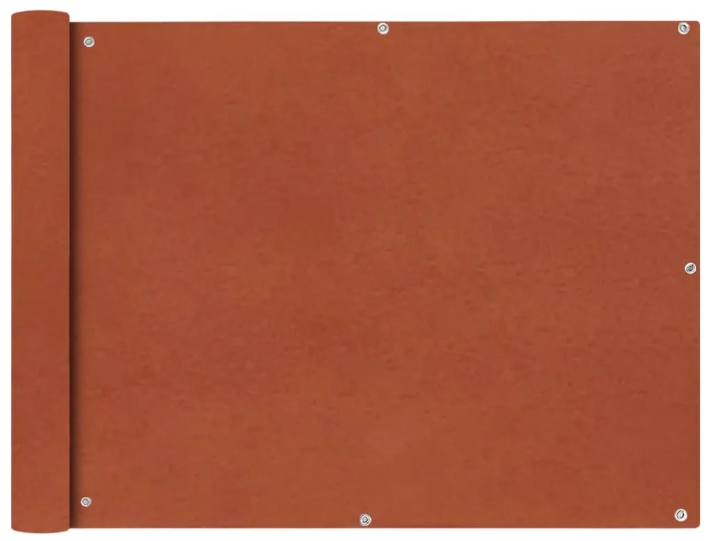 Tela varanda tecido Oxford 90x400 cm terracota