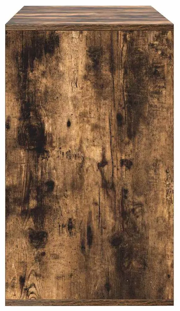 Sideboard Carvalho Fumado 120x41x75 cm Madeira Reforçada