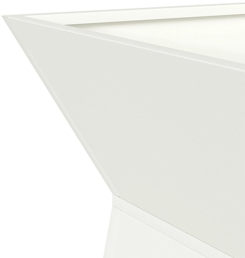 Suporte para Plantas Branco Metal 40 x 40 x 101 cm