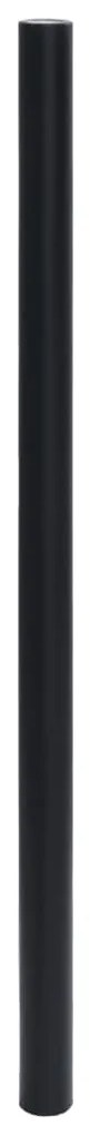 Autocolantes para móveis 90x500 cm PVC preto mate