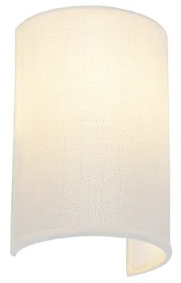 Candeeiro de parede inteligente branco com Wi-Fi A60 - Simple Drum Jute