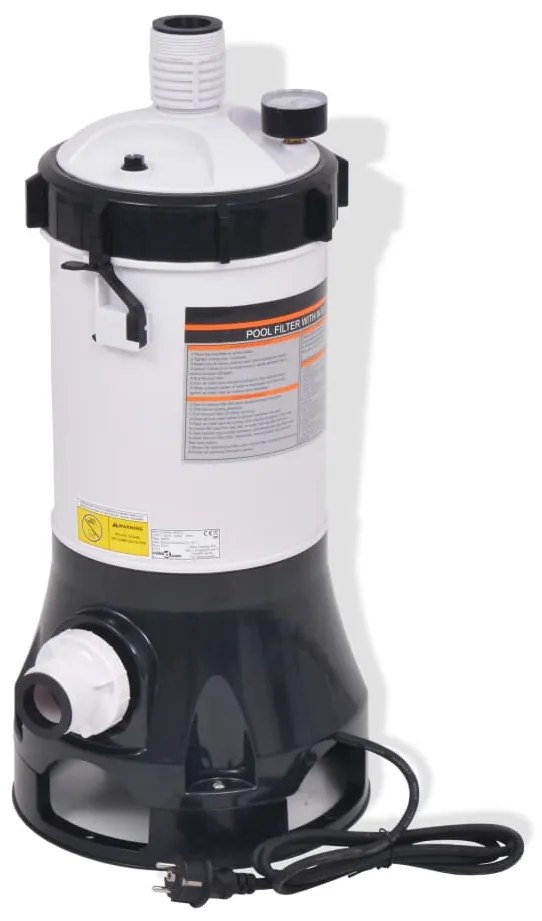 Bomba filtragem piscina p/ piscinas 185 W 4,4m³/h