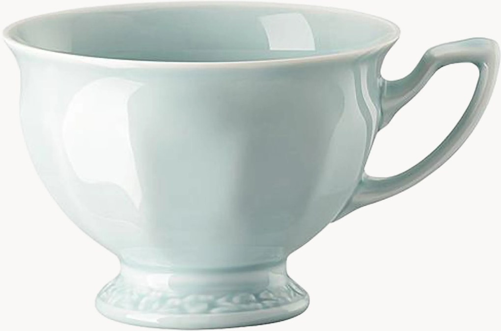 Chávenas de café em porcelana Maria Pale Mint, conjunto de 6