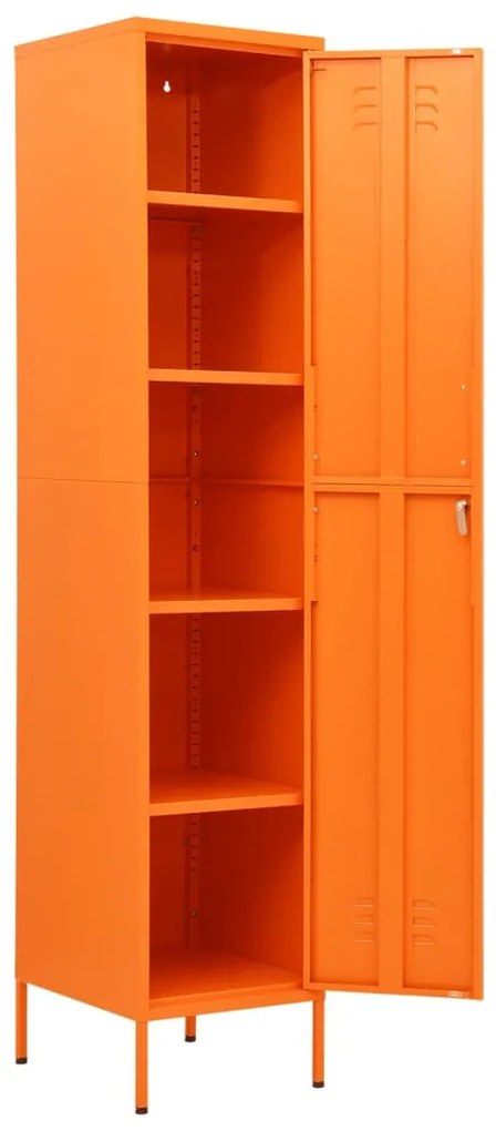 Cacifo 35x46x180 cm aço laranja