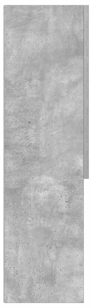 Armário sanita/máquina de lavar 70,5x25,5x90 cm cinzento cimento