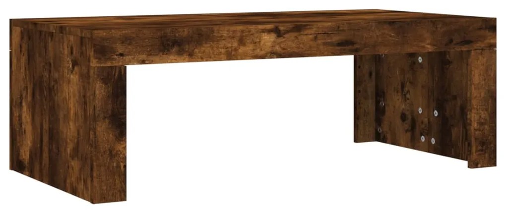 Mesa de centro 102x50x36 cm madeira processada carvalho fumado