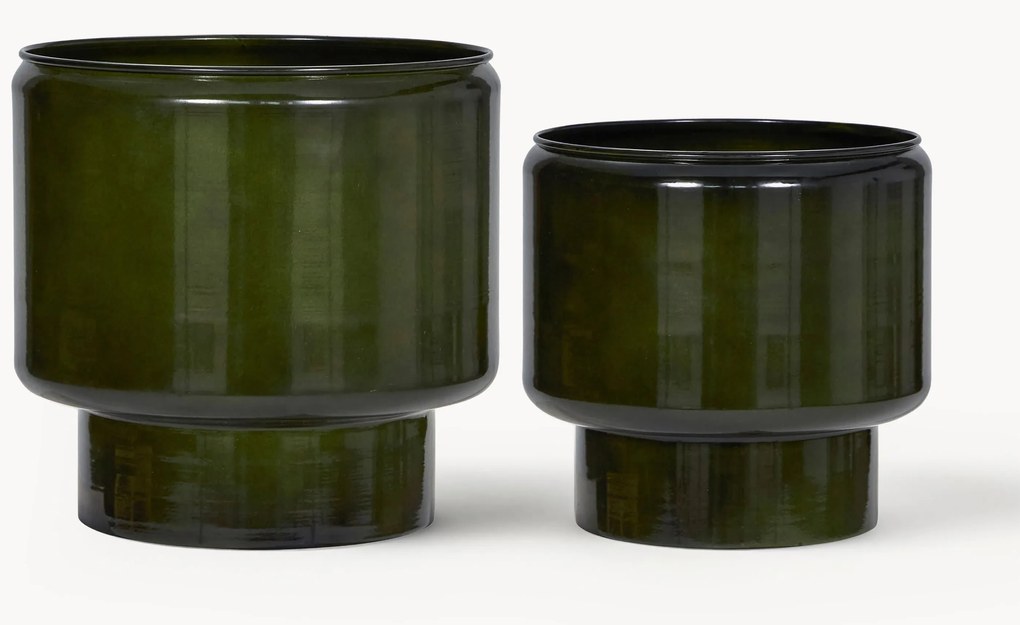 Vasos pintados à mão Oasis, conjunto de 2