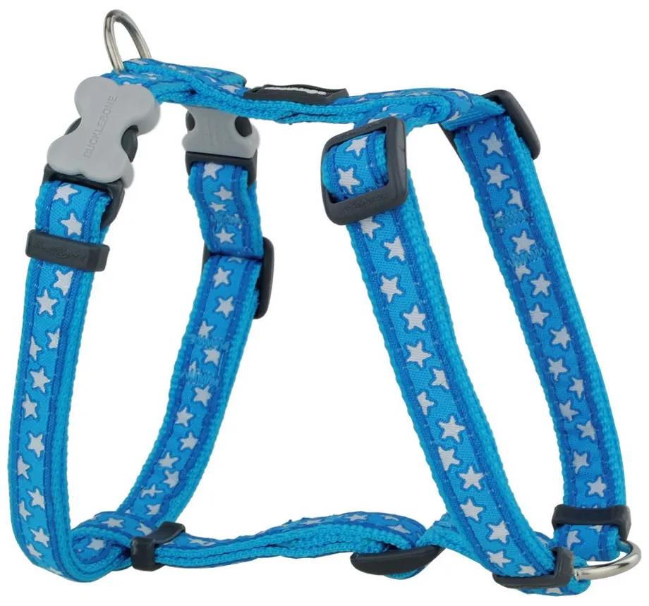 Arnês para Cães Red Dingo Style Azul Estrela 30-48 cm