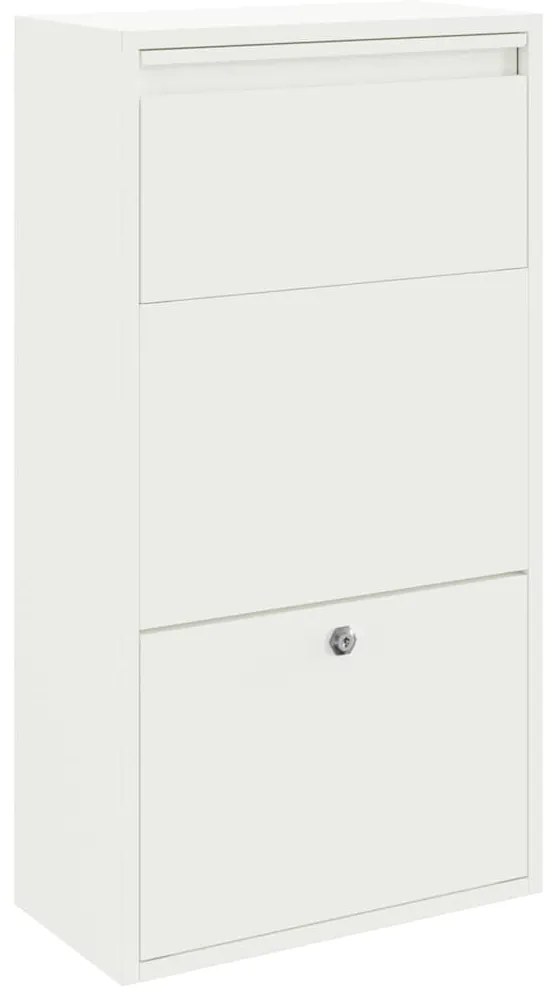Caixa de Entrega Branca 44x22x82 cm Aço