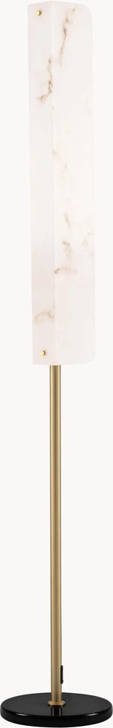 Candeeiro de pé LED com aspeto de alabastro Aider
