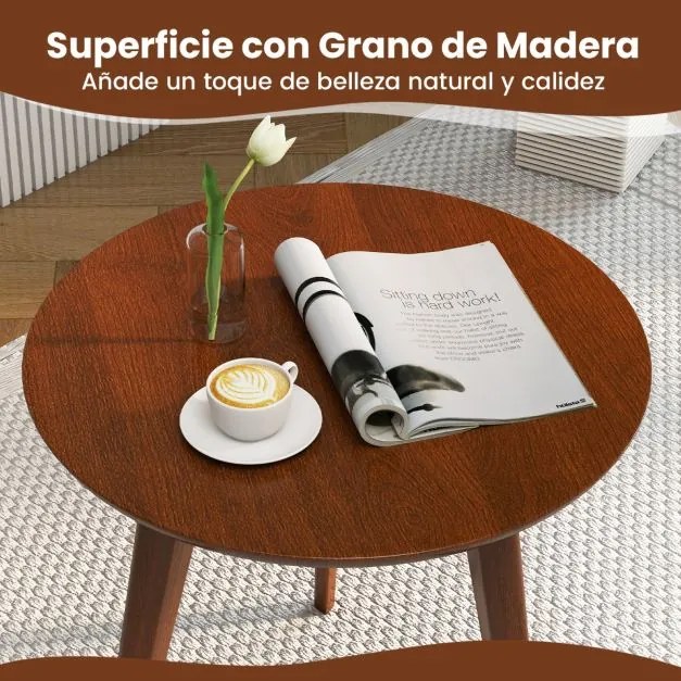 Conjunto de 2 cadeiras baixas decorativas com mesa auxiliar estofadas em veludo de carneiro com estrutura em madeira maciça cinza