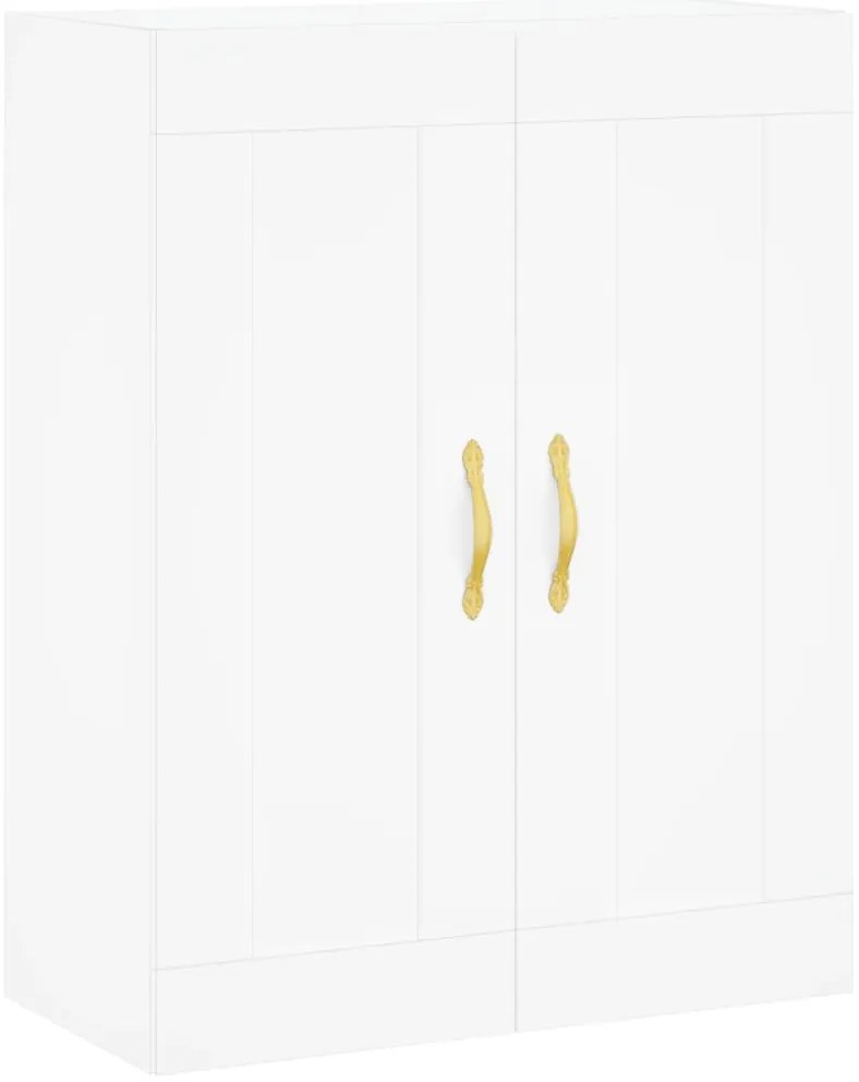 Armário alto 69,5x34x180 cm derivados de madeira branco