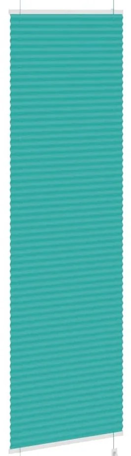 Plissado Cego Gasolina verde 65x200 cm Largura Tecido 64,4 cm