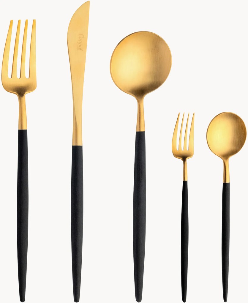 Conjunto de talheres artesanal Goa, vários tamanhos