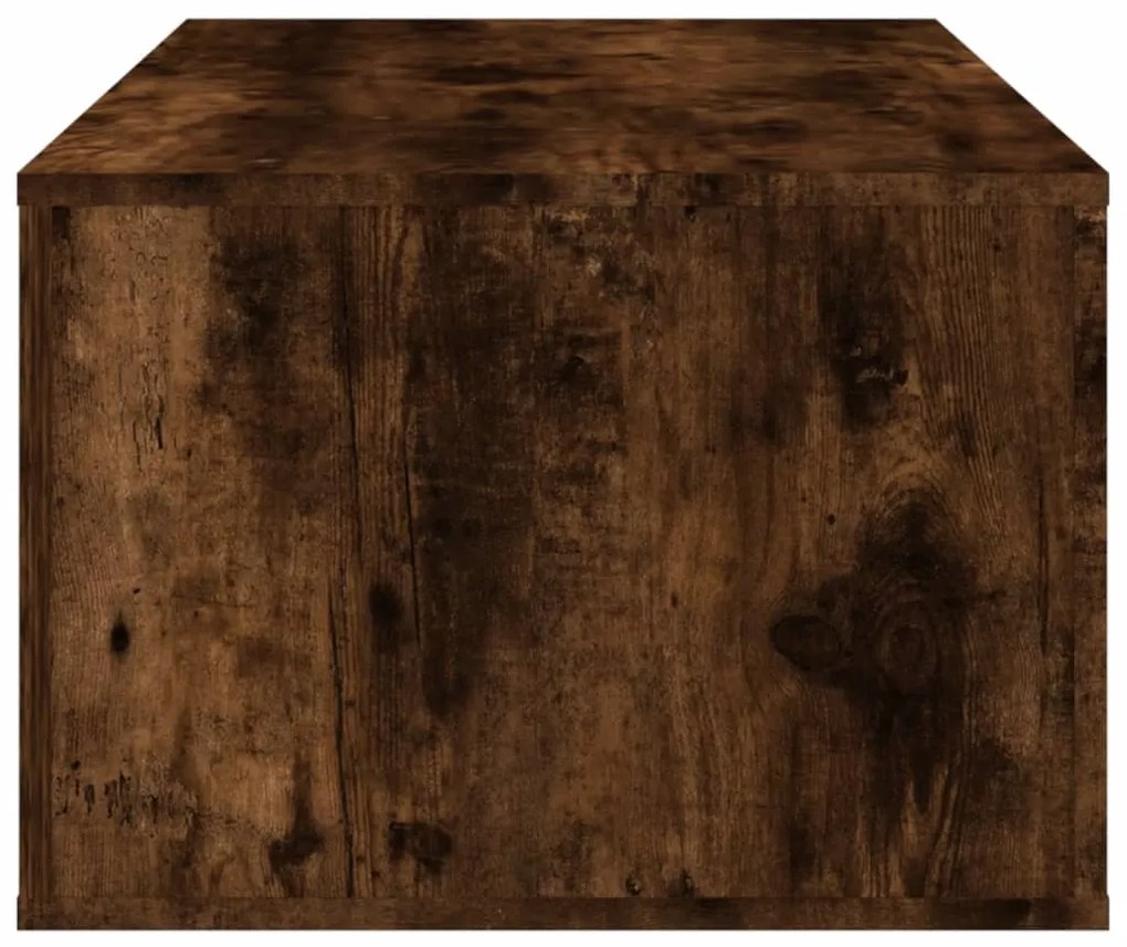 Mesa de centro 100x50,5x35 cm derivados madeira carvalho fumado