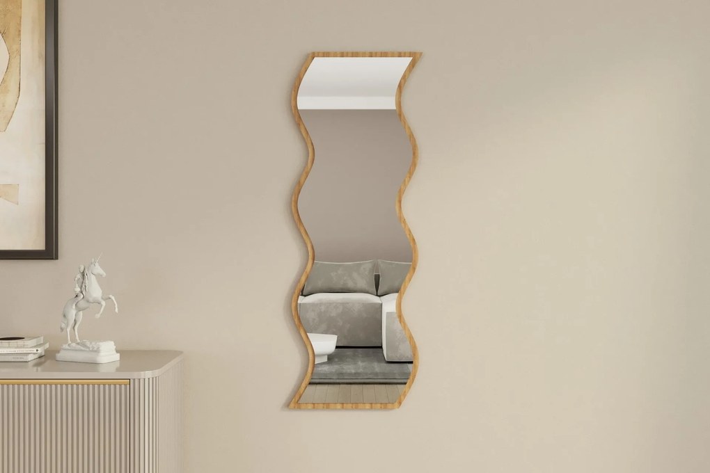 Espelho Safi – Branco Natural – 40 x 120 cm