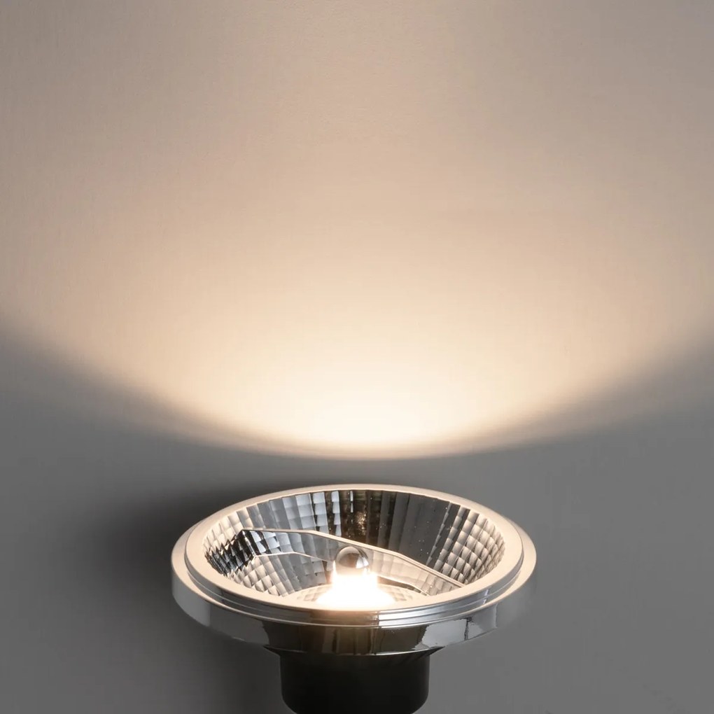 Conjunto de 5 Lâmpadas LED GU10 Reguláveis em 3 Passos 111mm 10.5W 770 lm 3000K