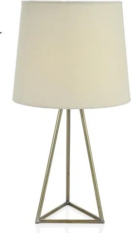 Candeeiro de Mesa em Bronze Ø28 x 25 cm