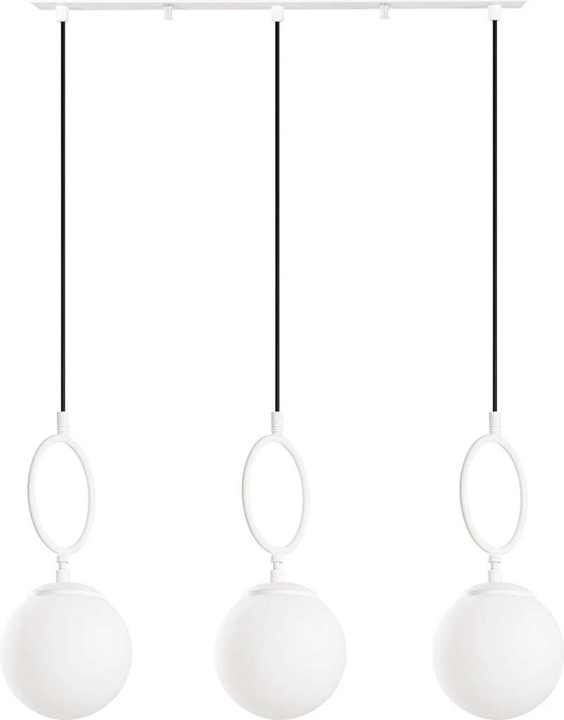 Candeeiro de Teto Ring – Branco – 75 cm x 185 cm