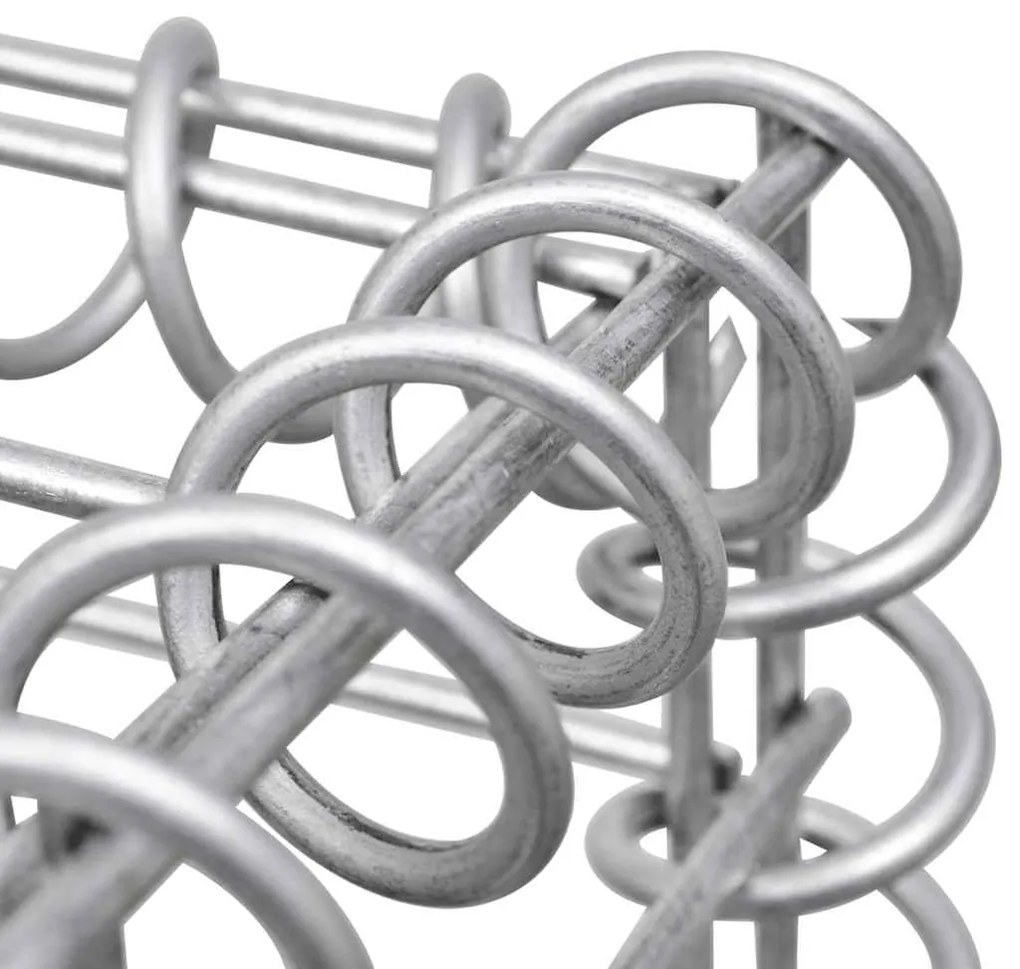 Cesto gabião aço galvanizado 150x50x100 cm