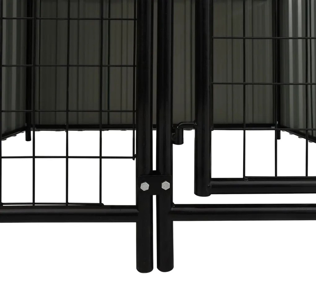 Canil de exterior 193x133x116 cm