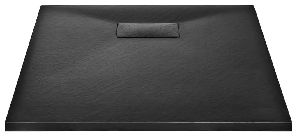 Base de chuveiro SMC 90x70 cm preto