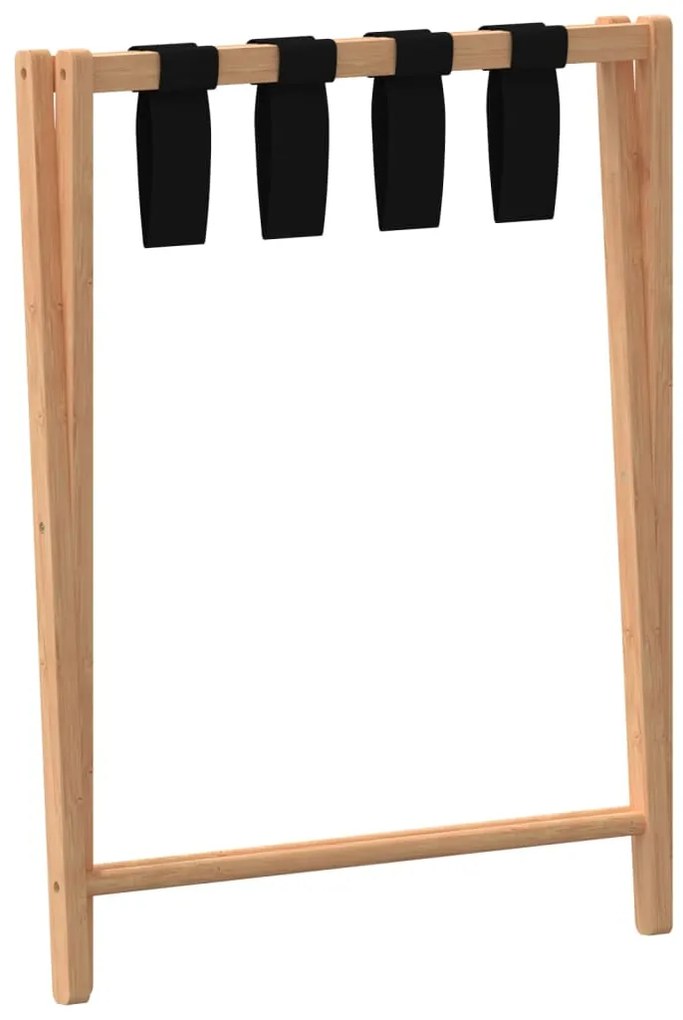 Suporte de bagagem 68,5x38x58 cm bambu