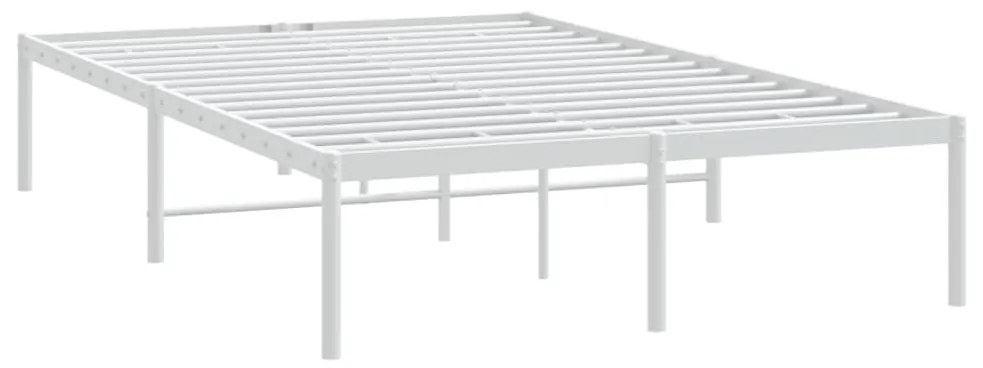 Estrutura de cama 120x200 cm metal branco