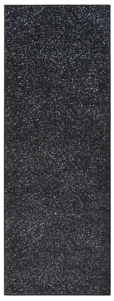 vidaXL Passadeira 100x250 cm polipropileno antracite