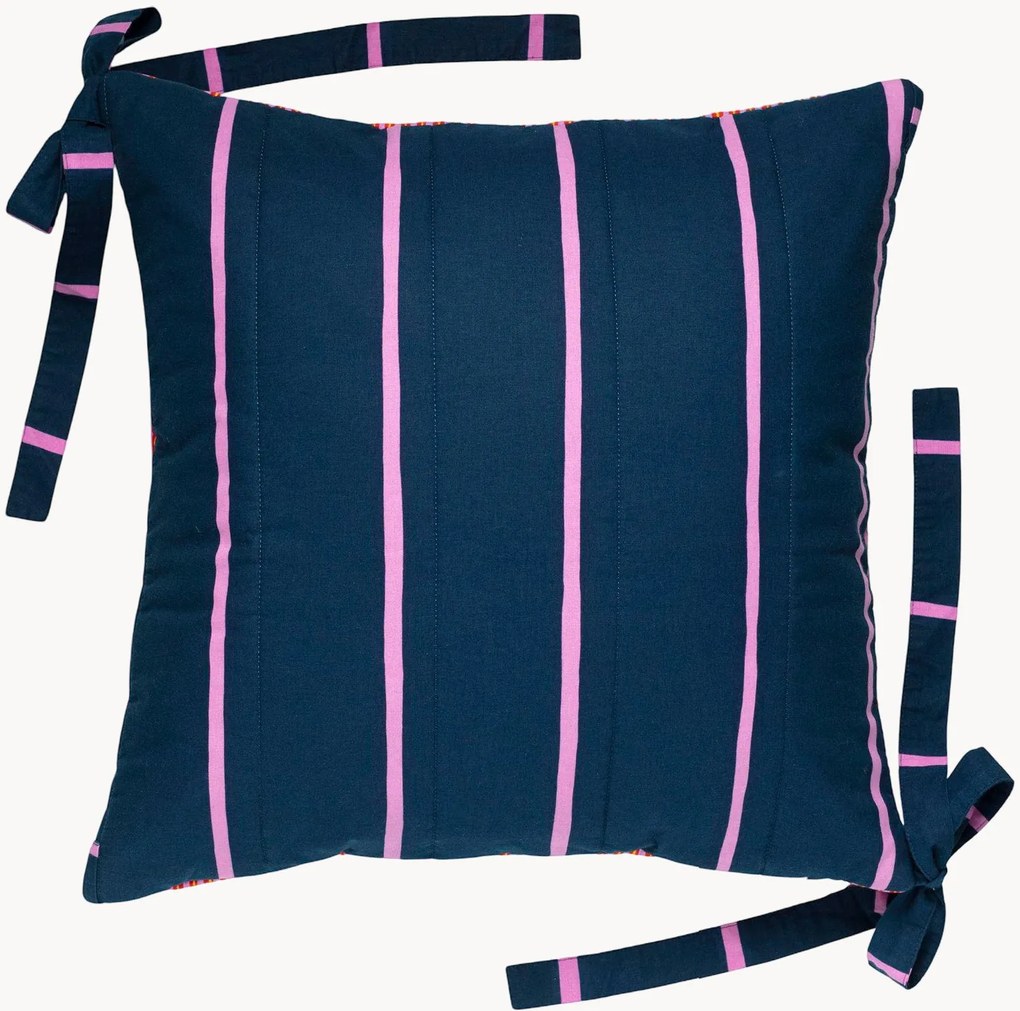 Capa de almofada em algodão orgânico Puhveli Rastas