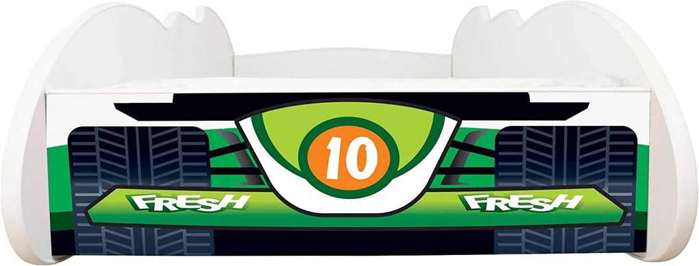 CAMA INFANTIL CRIANÇAS OFERTA COLCHÃO ESPUMA 160 x 80 - FORMULA 1 FRESH VERDE