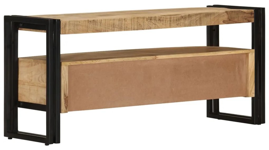 Móvel de TV 100x30x45 cm madeira de mangueira maciça