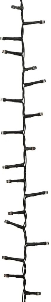 Cordão de luzes compacto 2000 luzes LED 45 m PVC branco frio