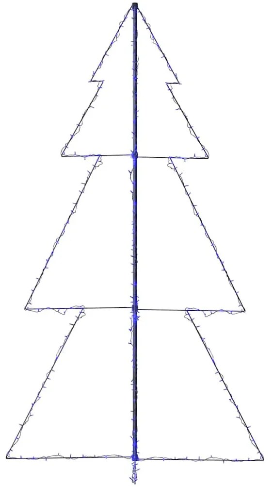 Árvore de Natal em cone 300 LEDs 120x220 cm interior e exterior