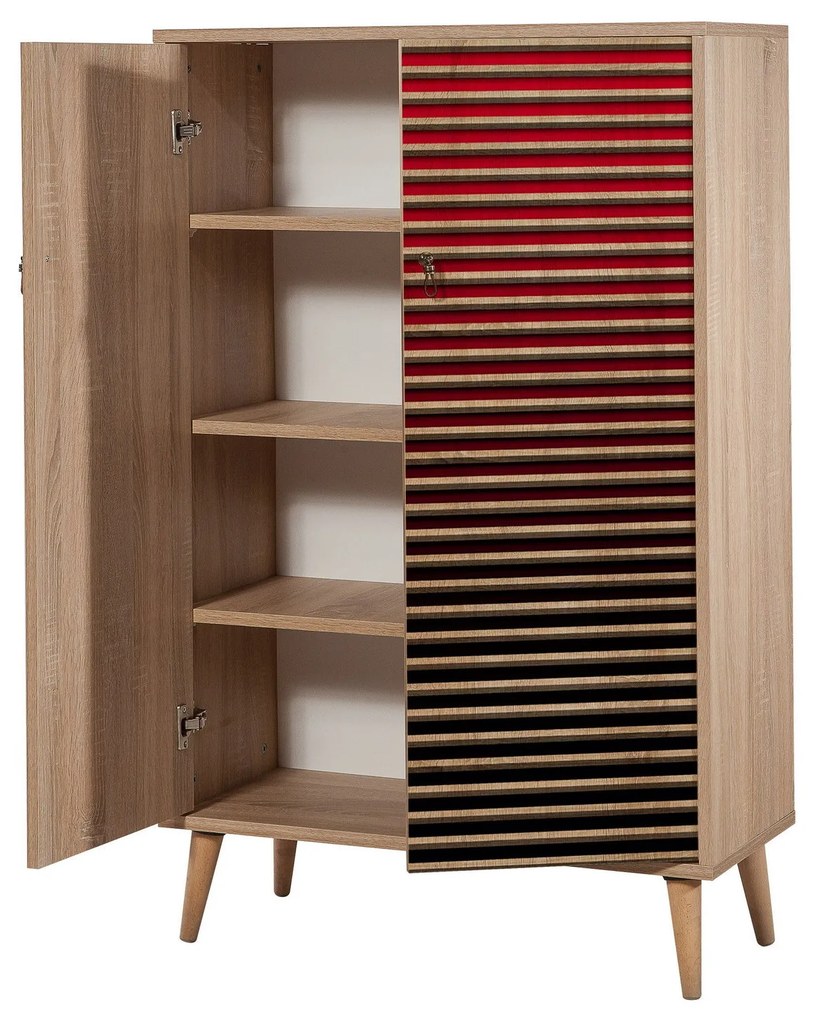 Armário Multiuso Multibox – Carvalho Sonoma – 80x127x36 cm