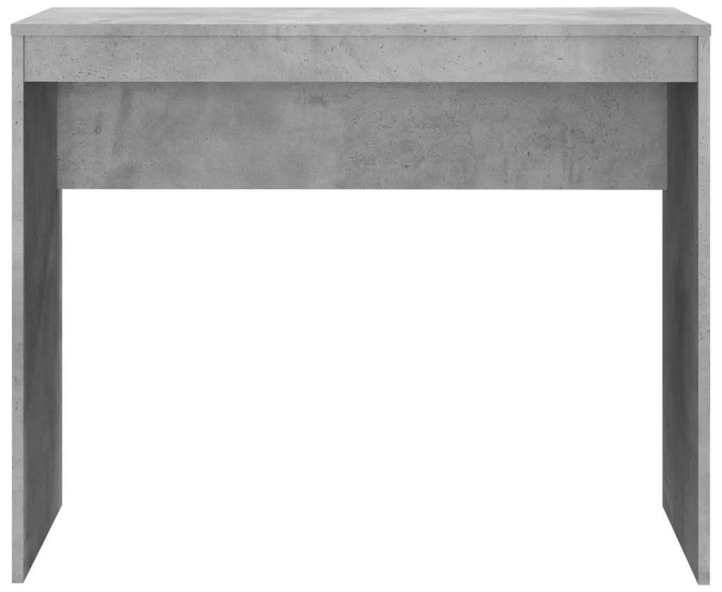 Secretária 90x40x72 cm derivados de madeira cinza cimento