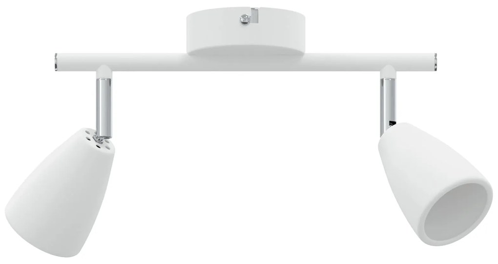Spotlight de Teto 2 Way Adjustable White GU10