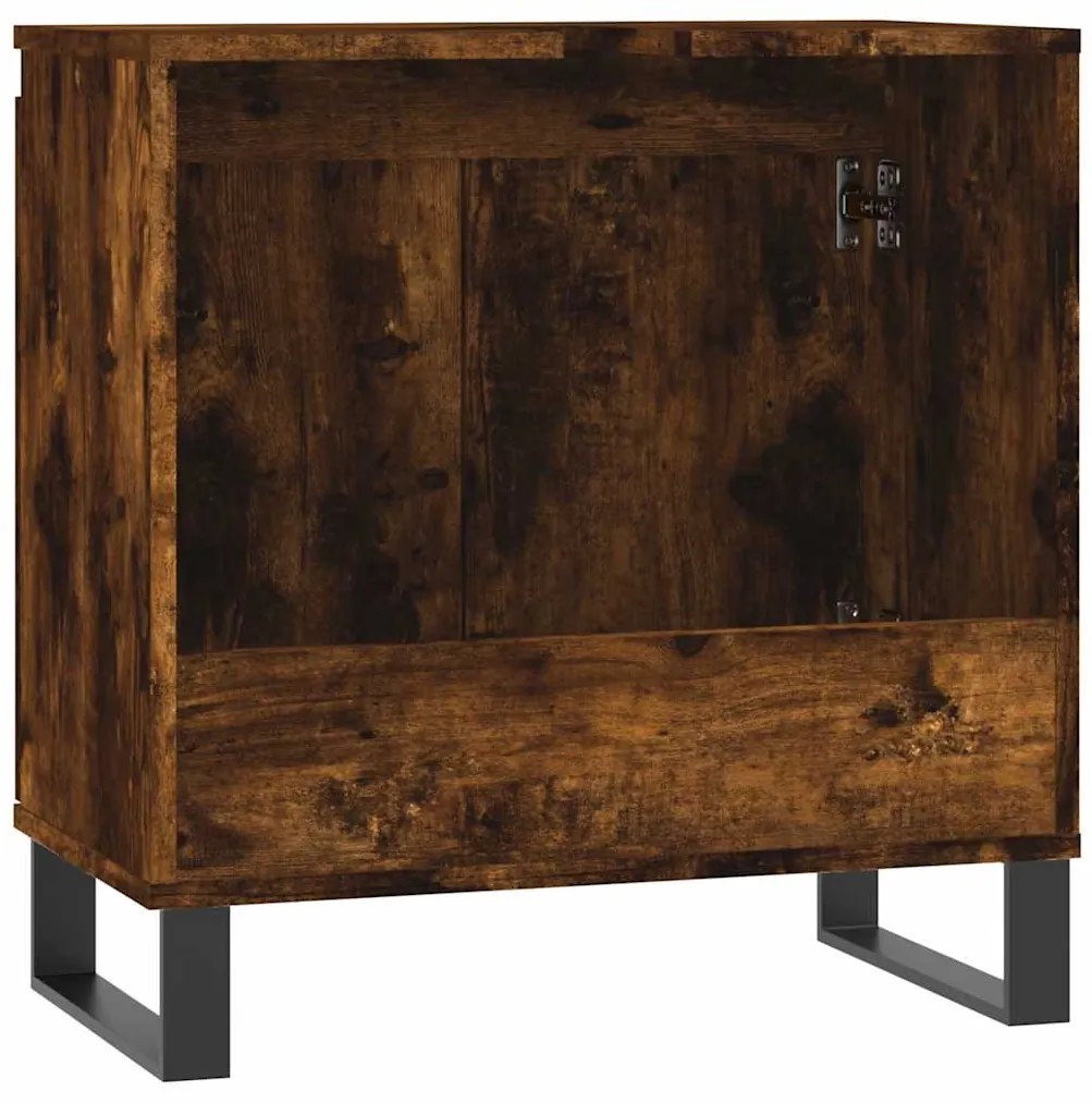 Armário casa de banho 58x33x60 cm deriv.madeira carvalho fumado