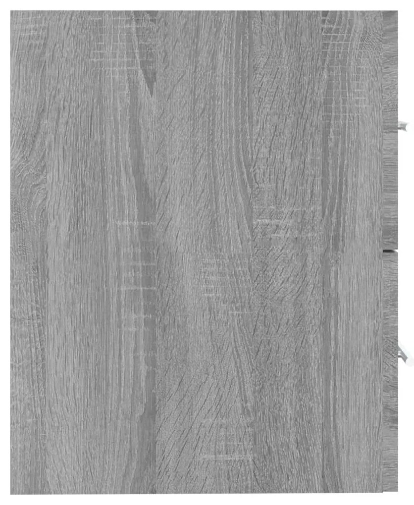 Móvel p/ lavatório 60x38,5x48 cm derivados madeira cinza sonoma