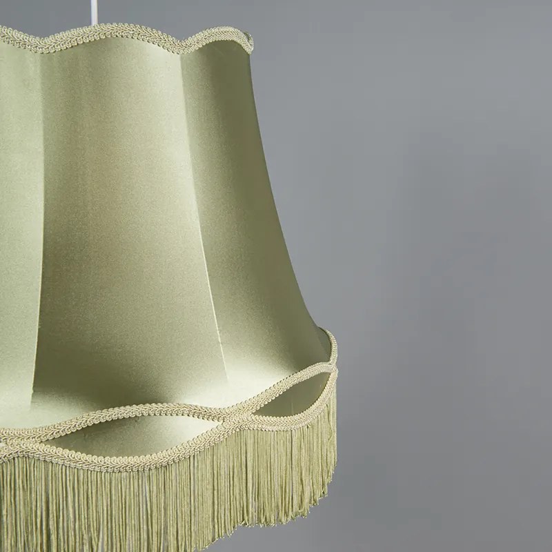 Conjunto de 4 Candeeiros Pendentes Retro Verde 45 cm - Granny Retro