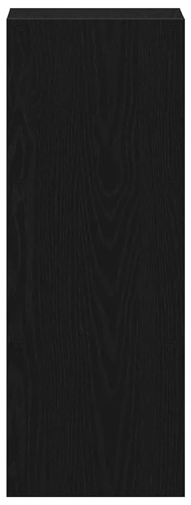 Estante empilháveis 30x30x80cm derivados madeira carvalho preto