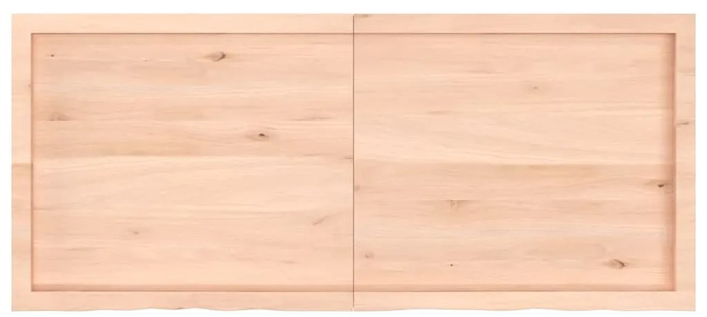 Prateleira de parede 140x60x(2-6)cm carvalho maciço não tratado