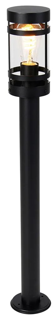 Candeeiro de exterior inteligente preto 80 cm IP44 incl. Wifi ST64 - Gleam