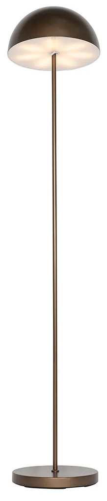 LED Candeeiro de pé exterior bronze escuro recarregável com dimmer 3 passos - Keira Moderno