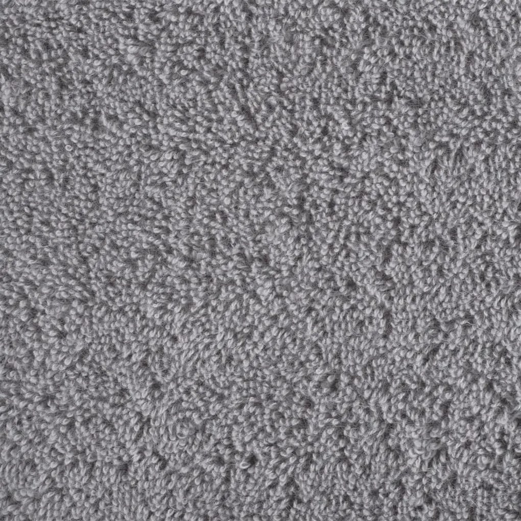 Toalhas premium SOLUND 2 pcs 100x200 cm 600 gsm cinzento