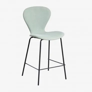 Pacote Com 4 Bancos Altos Uit ↑65 Cm & Negro & Tecido Tropa & Tela - Sklum
