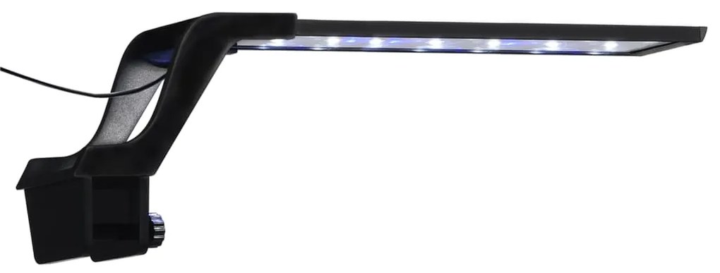 Lâmpada de aquário LED com braçadeira 35-55 cm azul e branco